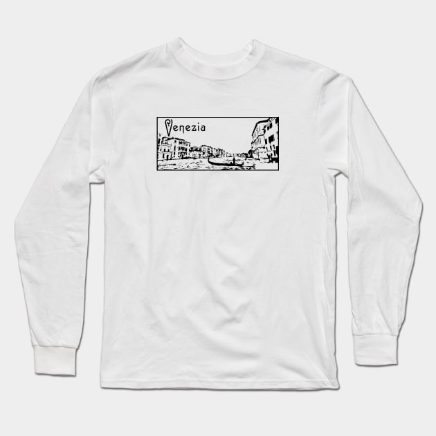 Venezia Long Sleeve T-Shirt by LordNeckbeard